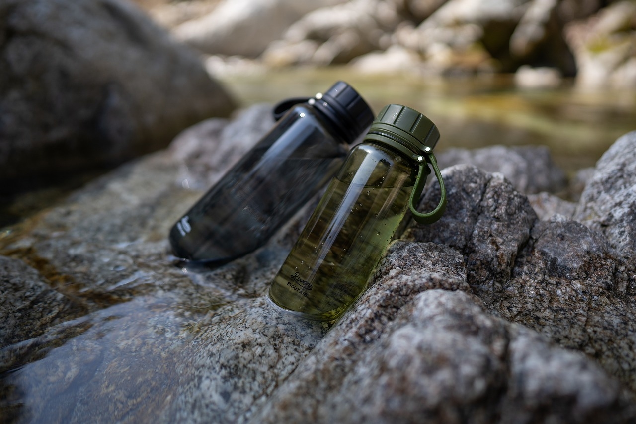 Rivers Stourt Air 550ml 空氣水瓶本體所使用的「Tritan」材質,不含BPA的安全樹脂材料