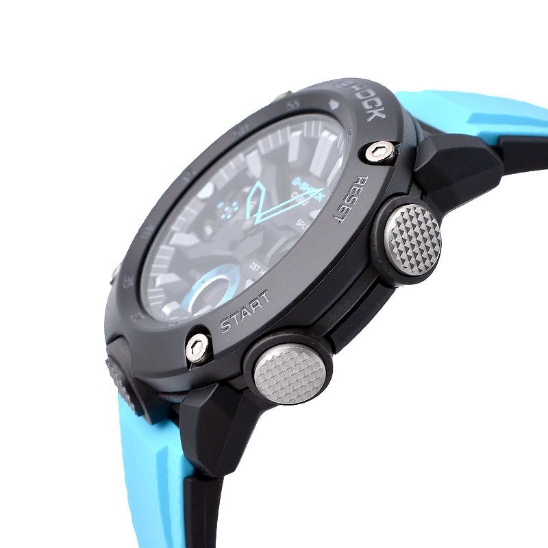 Casio G-Shock Carbon GA-2000-1A2 Blue Black Watch