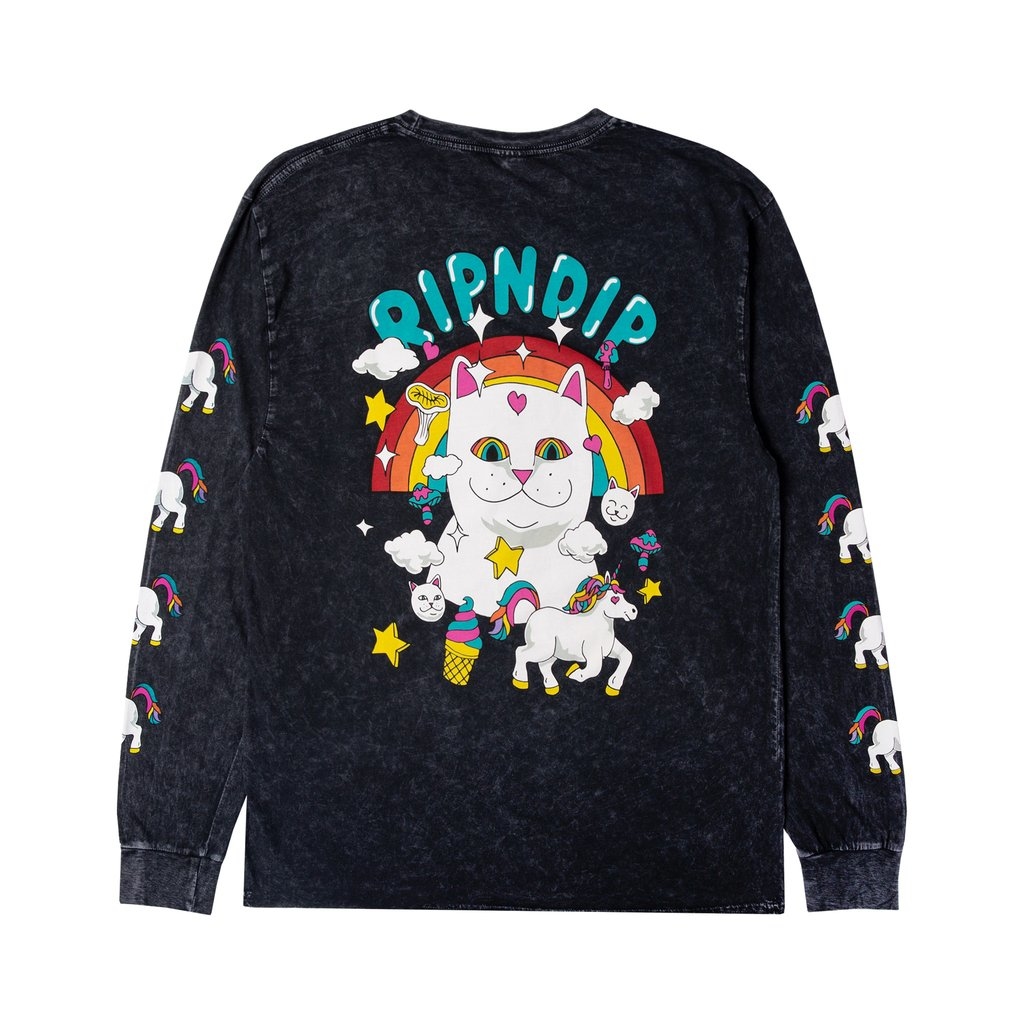 [現貨] RIPNDIP Nermland L/S Tee Black