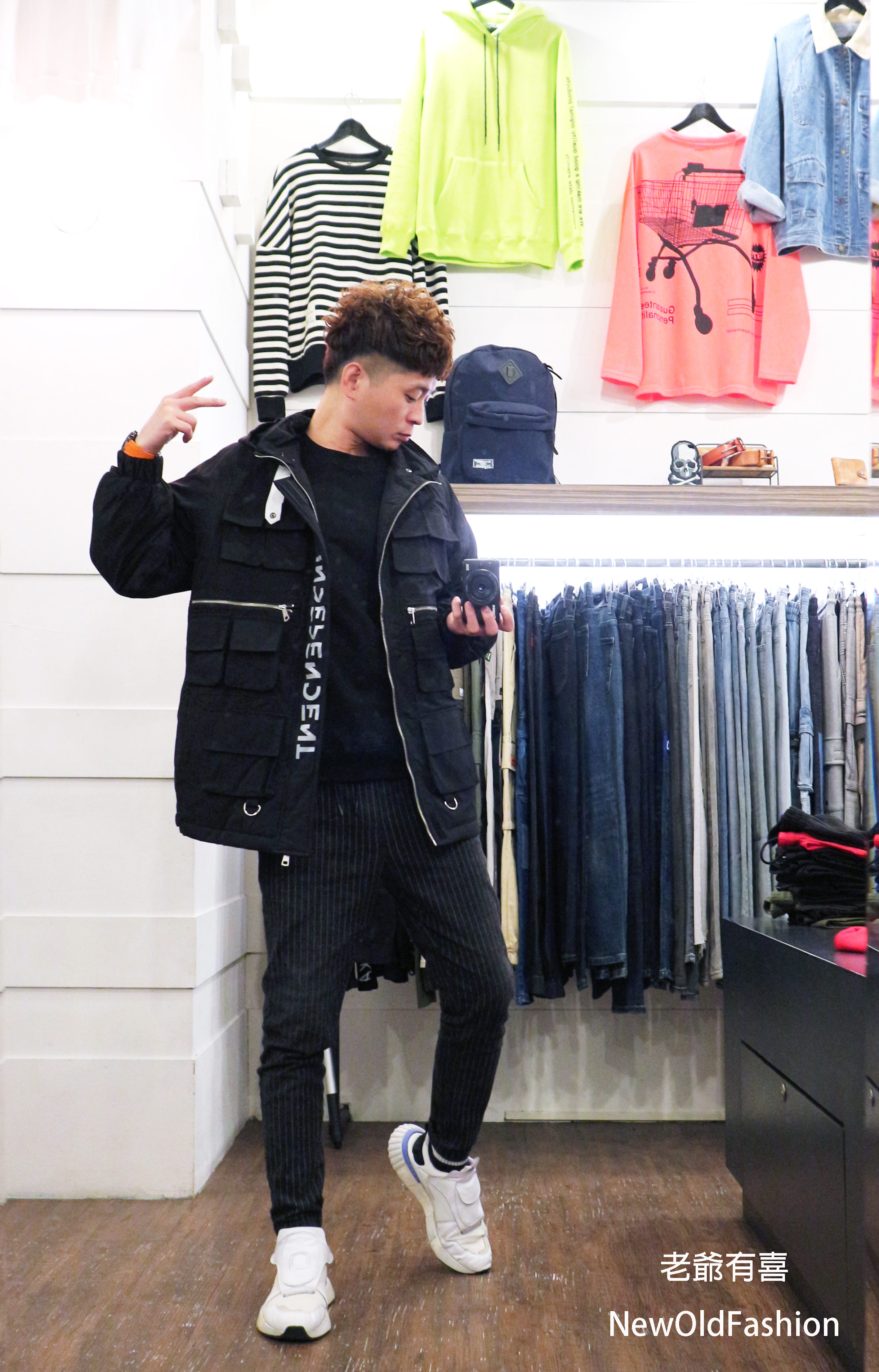 『新品上市』重磅闇黑戰術多口袋鋪棉軍裝連帽外套！