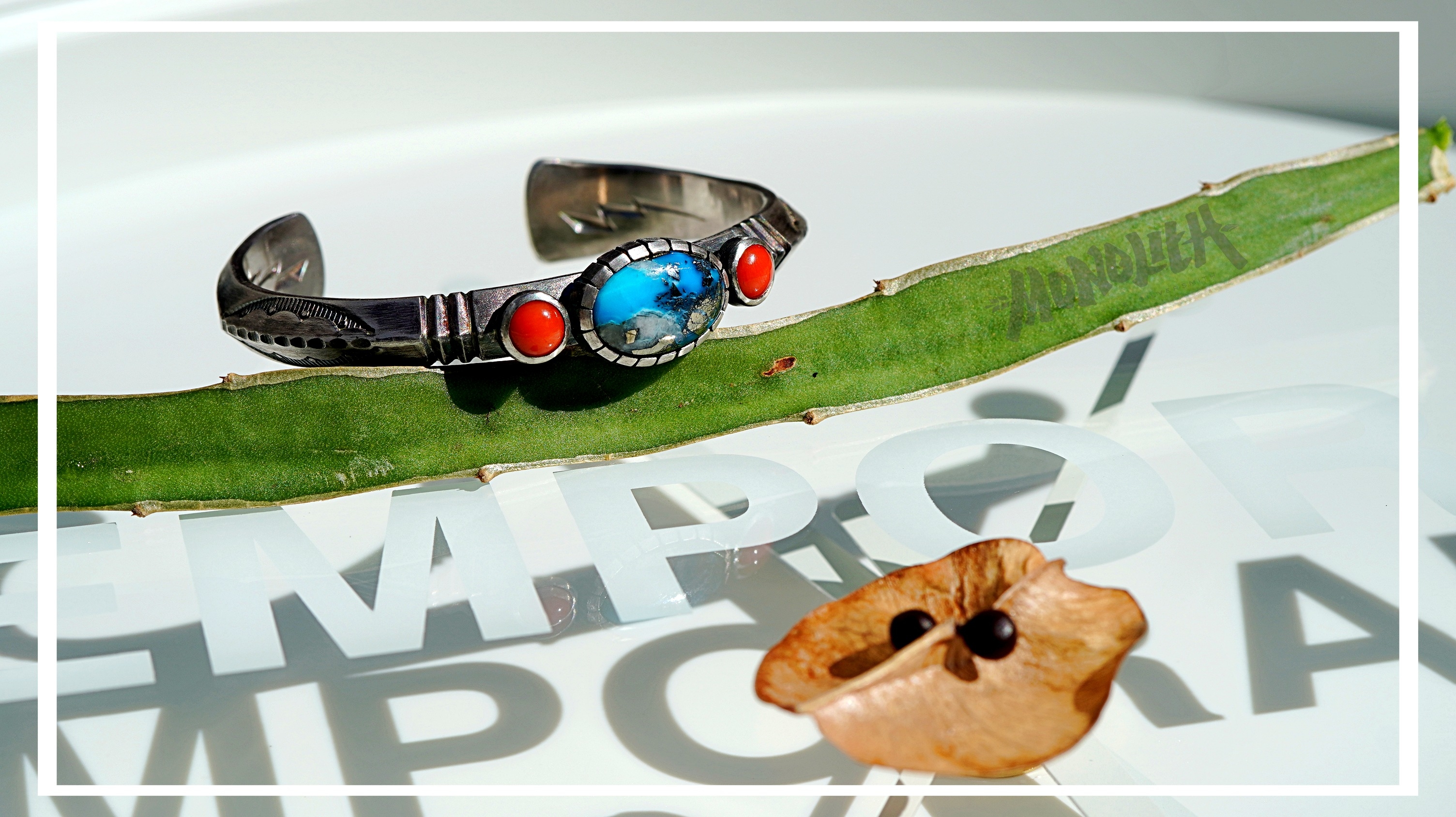 Ithaca peak 紅珊瑚舊化打印 【 手環 】