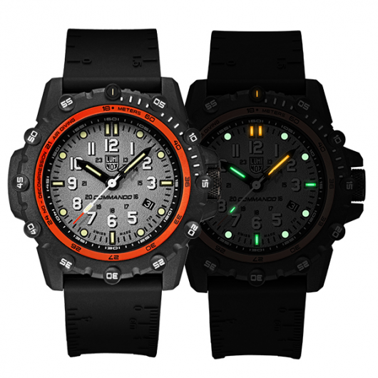 萬年鐘錶 - LUMINOX 雷明時  COMMANDO FROGMAN 蛙人突擊隊  A3301  男錶  LM-A3301  錶徑42MM