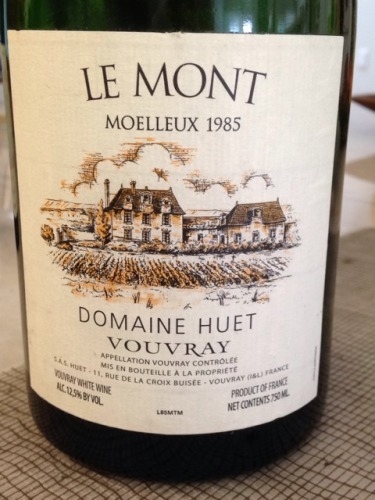 Huet Vouvray Le Mont Moelleux 1985 (WS94)