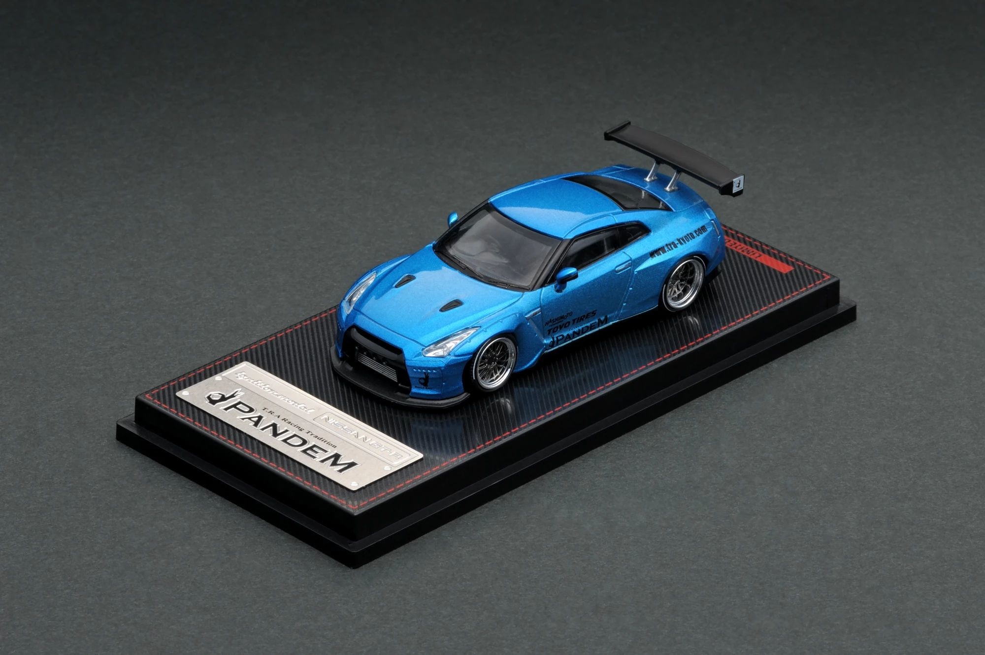 IG1747 Ignition Model 1PANDEM R35 GT-R Blue Metallic