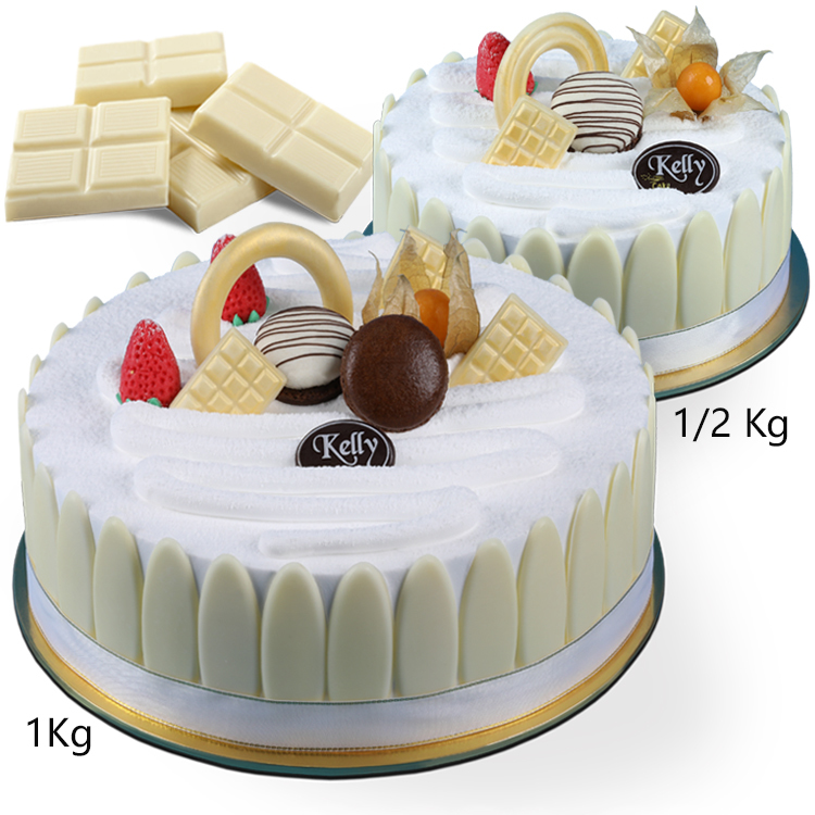 White Chocolate Mousse Cake