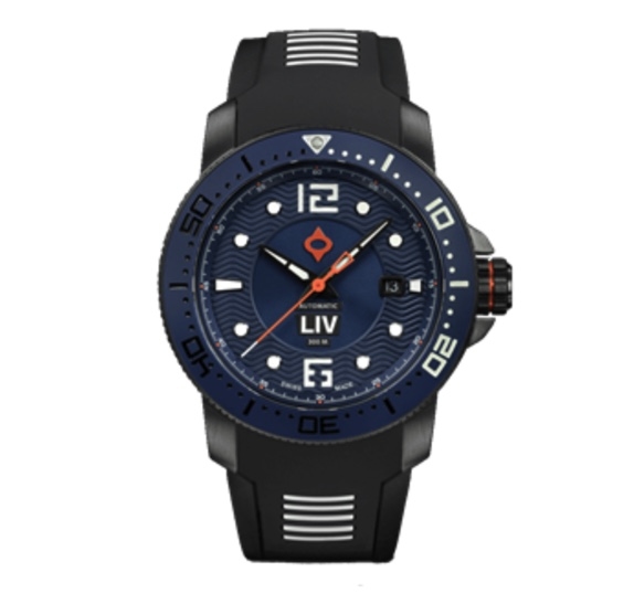 Diver's Auto Black & Blue
