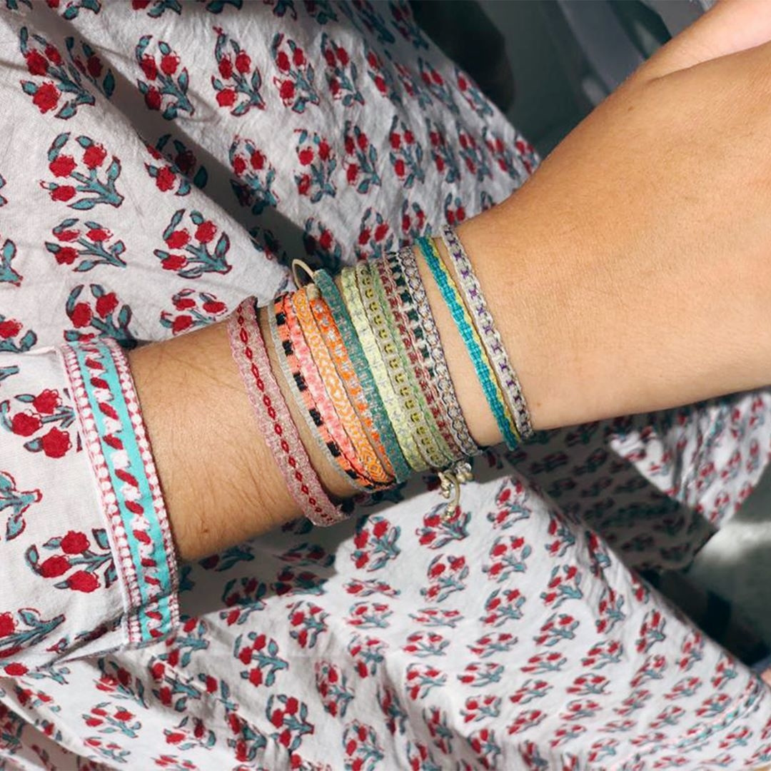 guanabana,wayuu包,孫芸芸,韓星同款,編織包,水桶包,聖誕節,交換禮物,禮物,閨蜜手環,許願繩,編織手環