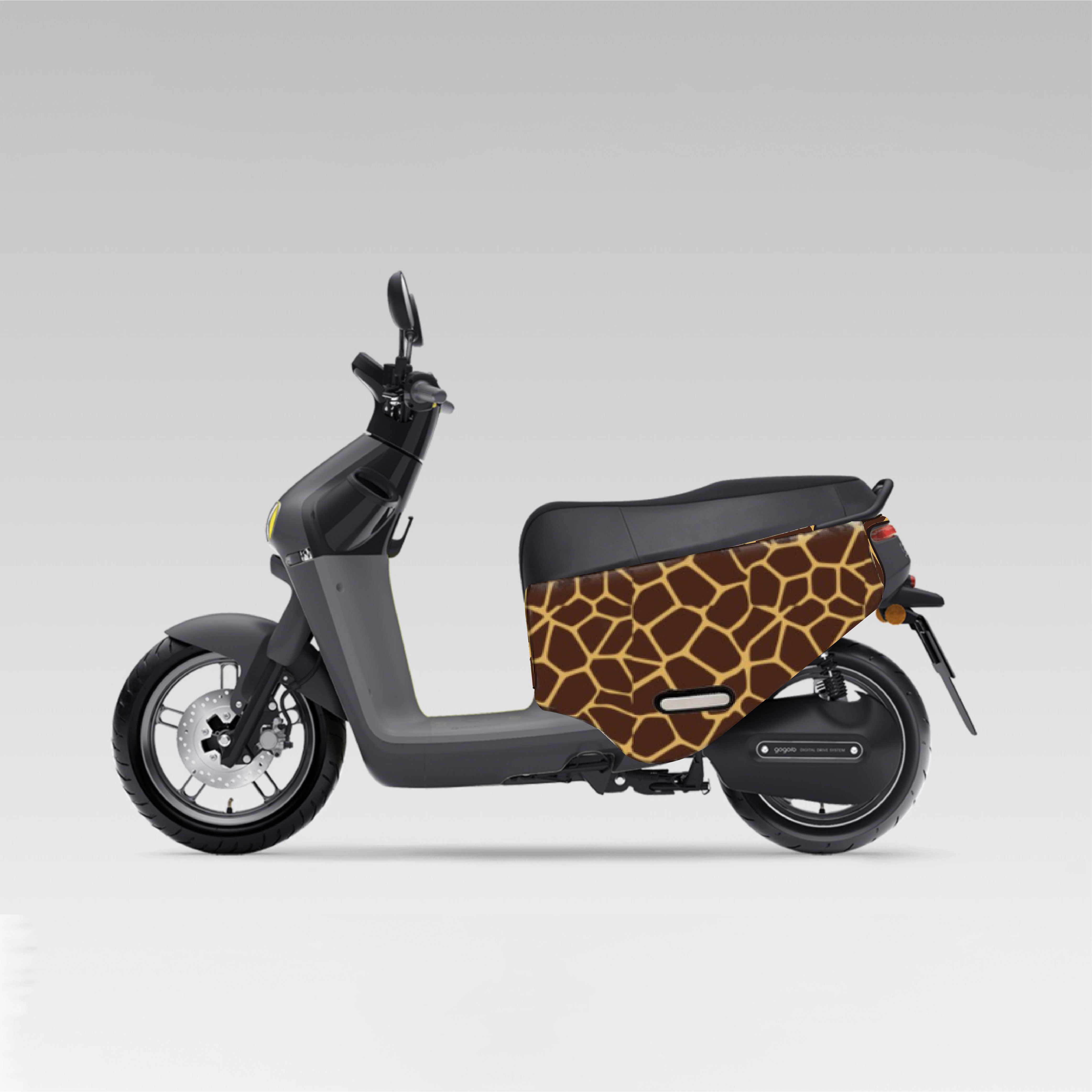 BLR gogoro ID18 長頸鹿紋 雙面車套 車身防刮套 潛水衣布 防刮套 保護套 車套 機車配備 電動車防刮 智慧雙輪