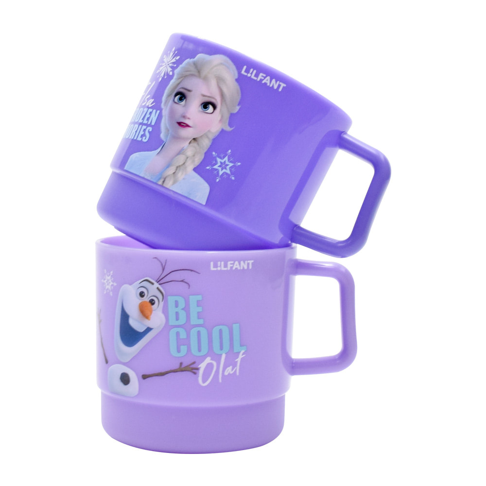 韓國LILFANT 冰雪奇緣2 小型可疊式茶杯(2入)