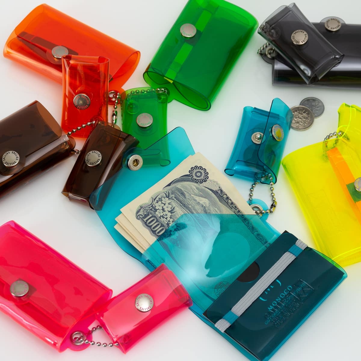 sallies,迷你錢包,果凍包,錢包,錢夾,交換禮物