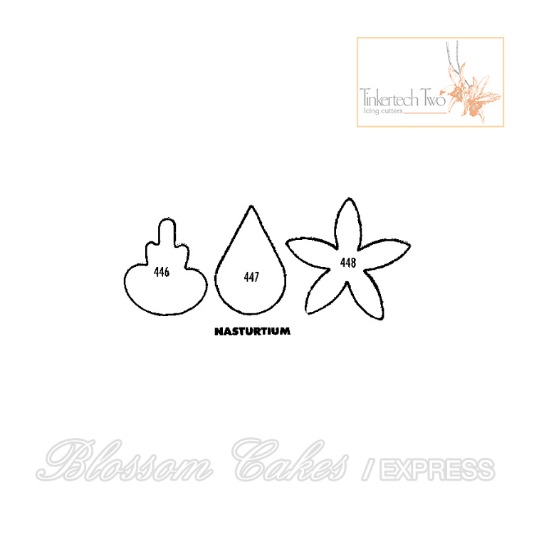 Tinkertech - Nasturtium Cutters #446-48