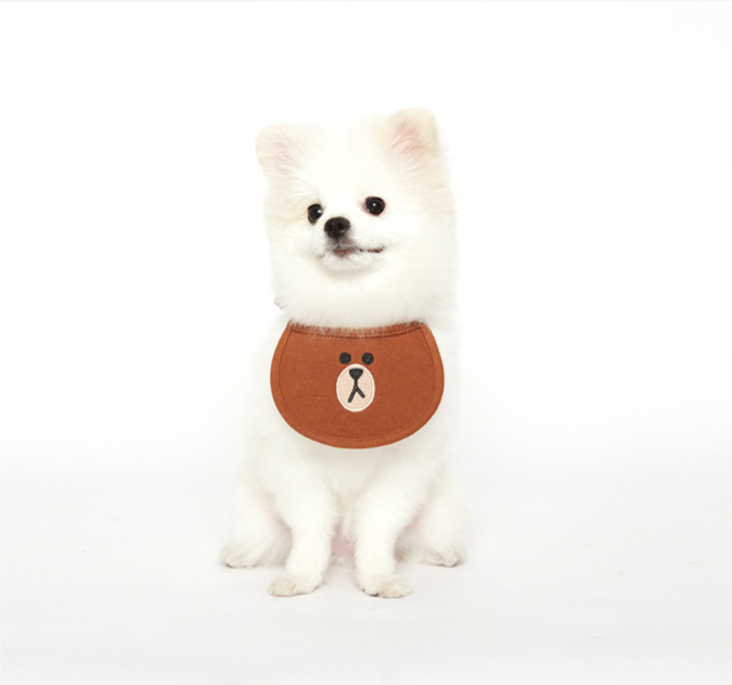 ✤ Odd Pet ✤ Line Friends 圍兜兜 (熊大)