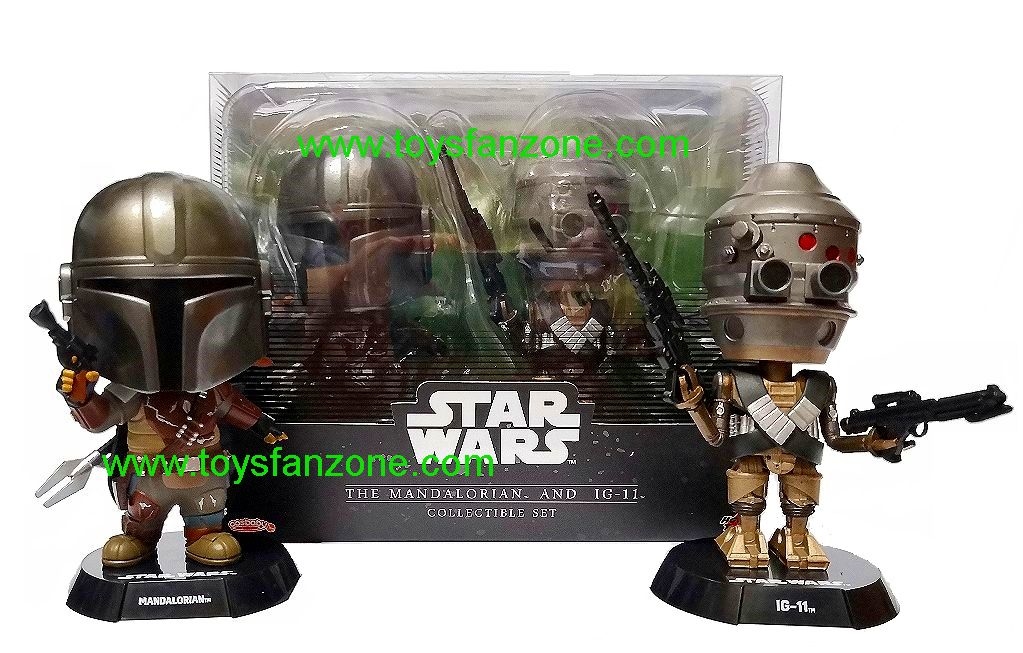 コスベイビー スターウォーズ マンダロリアン& IG-11 ホットトイズ製 Hot Toys Star Wars The Mandalorian and IG-11 Cosbaby
