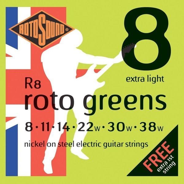 英國ROTOSOUND R8 電吉他弦(08-38) NICK 旋弦公司貨