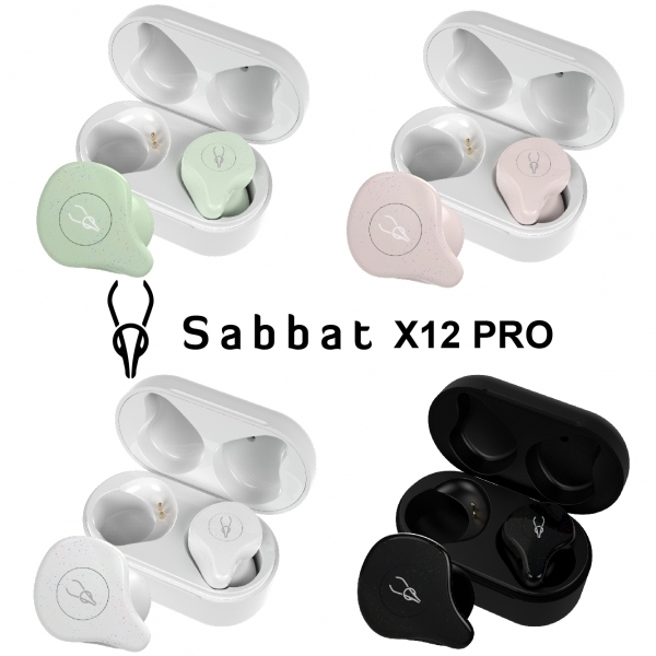 福利品出清【Sabbat魔宴】X12 PRO 純色系列真無線藍芽耳機 粉色