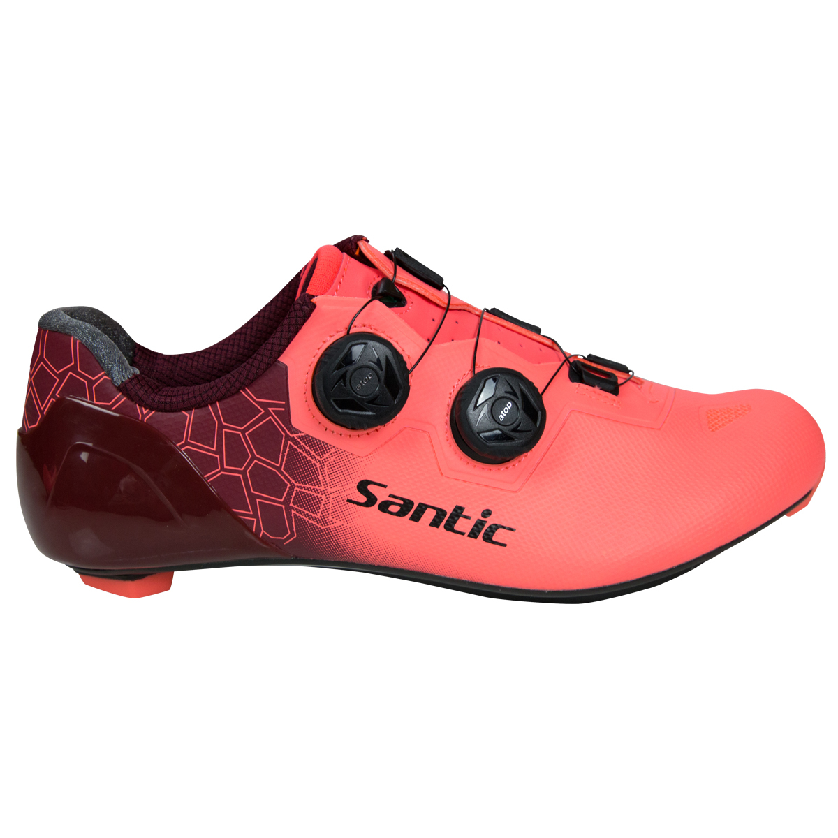 男款碳纖公路卡鞋  開普敦  紅