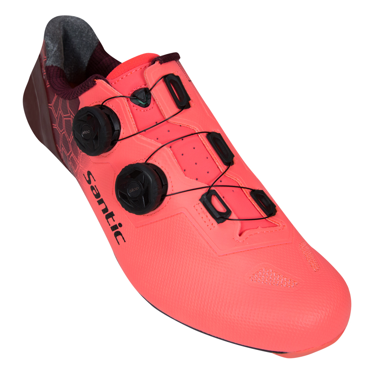 男款碳纖公路卡鞋  開普敦  紅