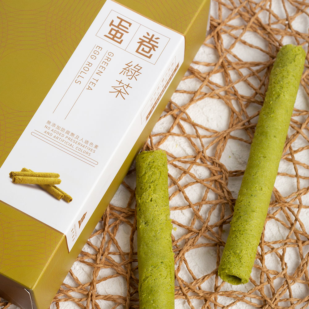 英記餅家-綠茶蛋捲