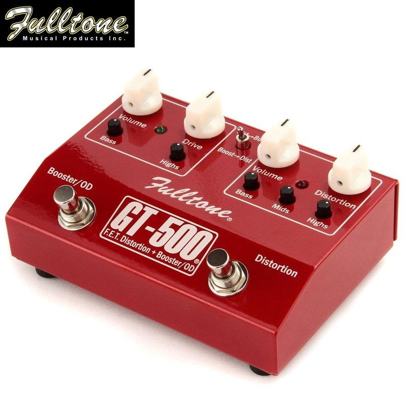 單塊效果器 美國 Fulltone GT500 電吉他 可調連接順序 推子/ 過載/失真