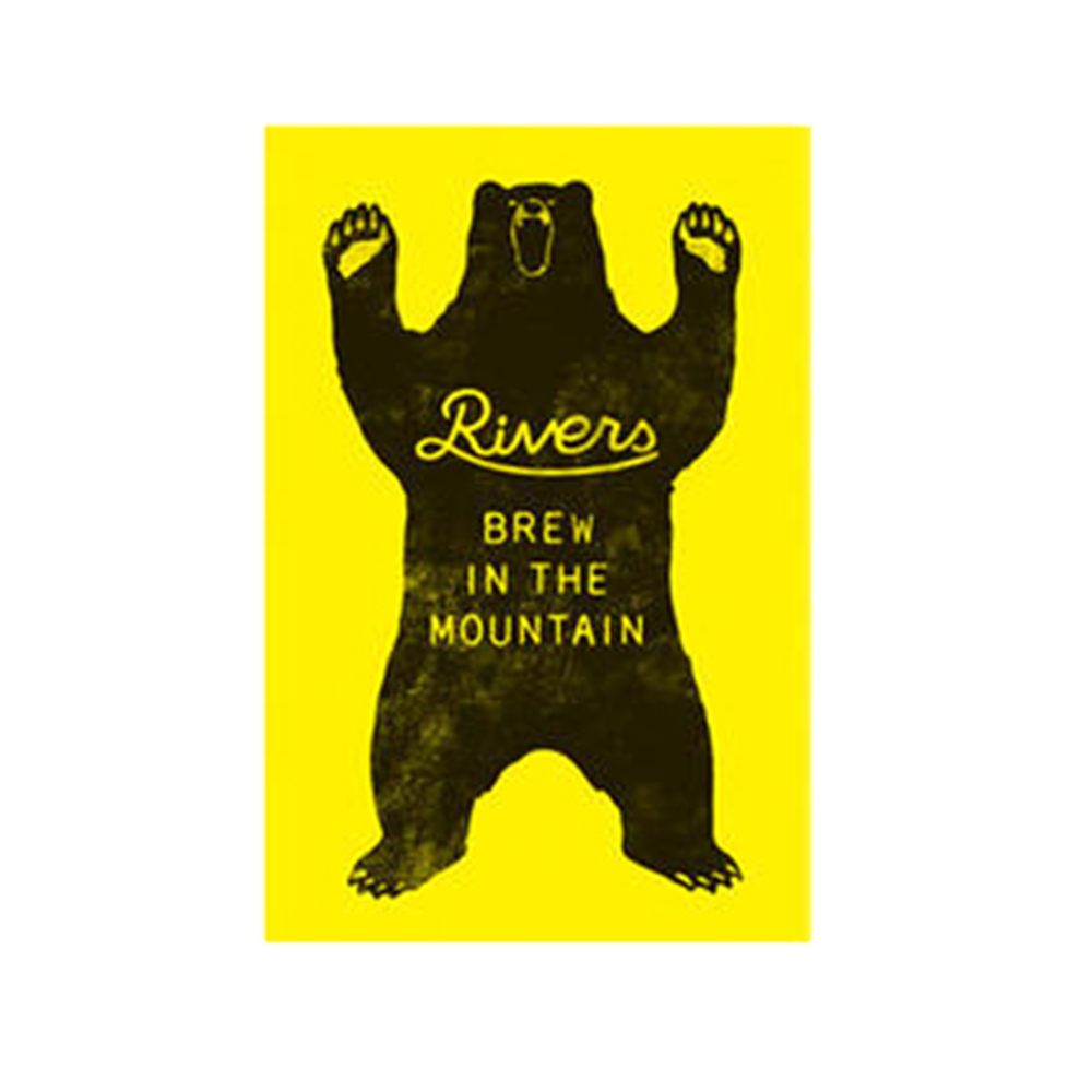 RIVERS STICKER 這是一張很好的貼紙 -Bear Square