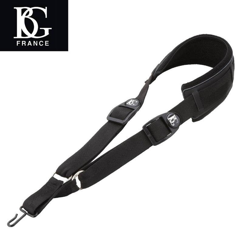 加寬薩克斯風吊帶 法國 BG S02M 單肩斜背型 中音.次中音.巴里東通用