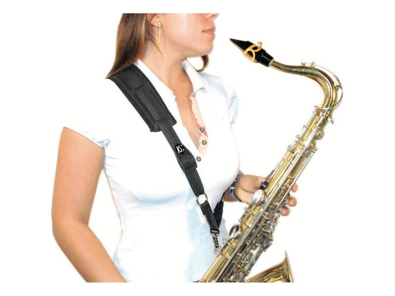 加寬薩克斯風吊帶 法國 BG S02M 單肩斜背型 中音.次中音.巴里東通用