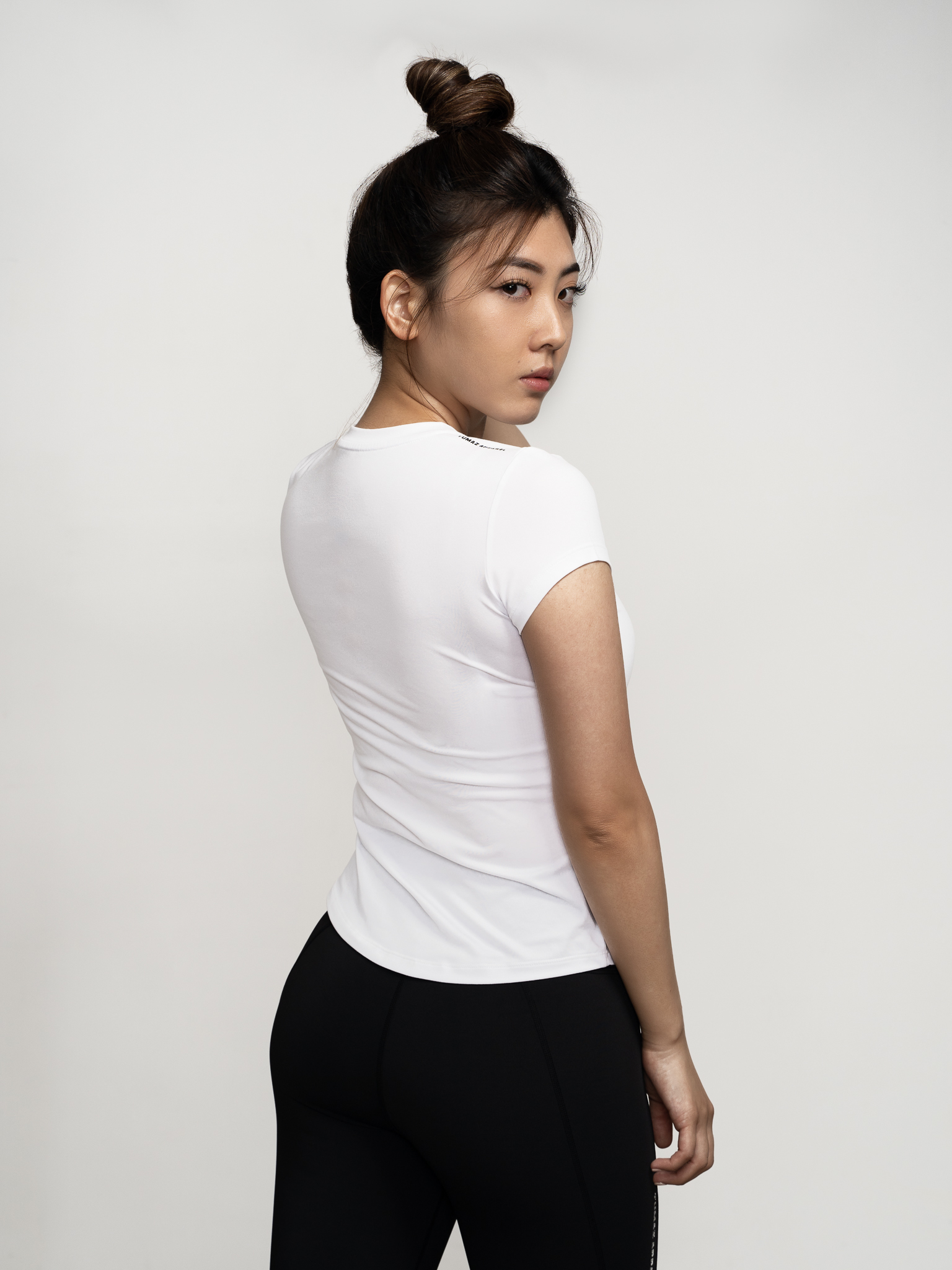 托瑪斯經典素色女短袖（白）