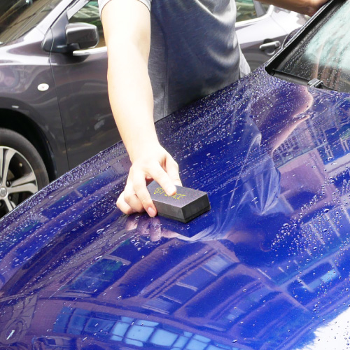 台灣 T-Fence Mr. Water Coat 水鍍膜特工｜速效氟素鍍膜防護噴霧_200ml｜加送專用原裝鍍膜綿刷 便用時更方便