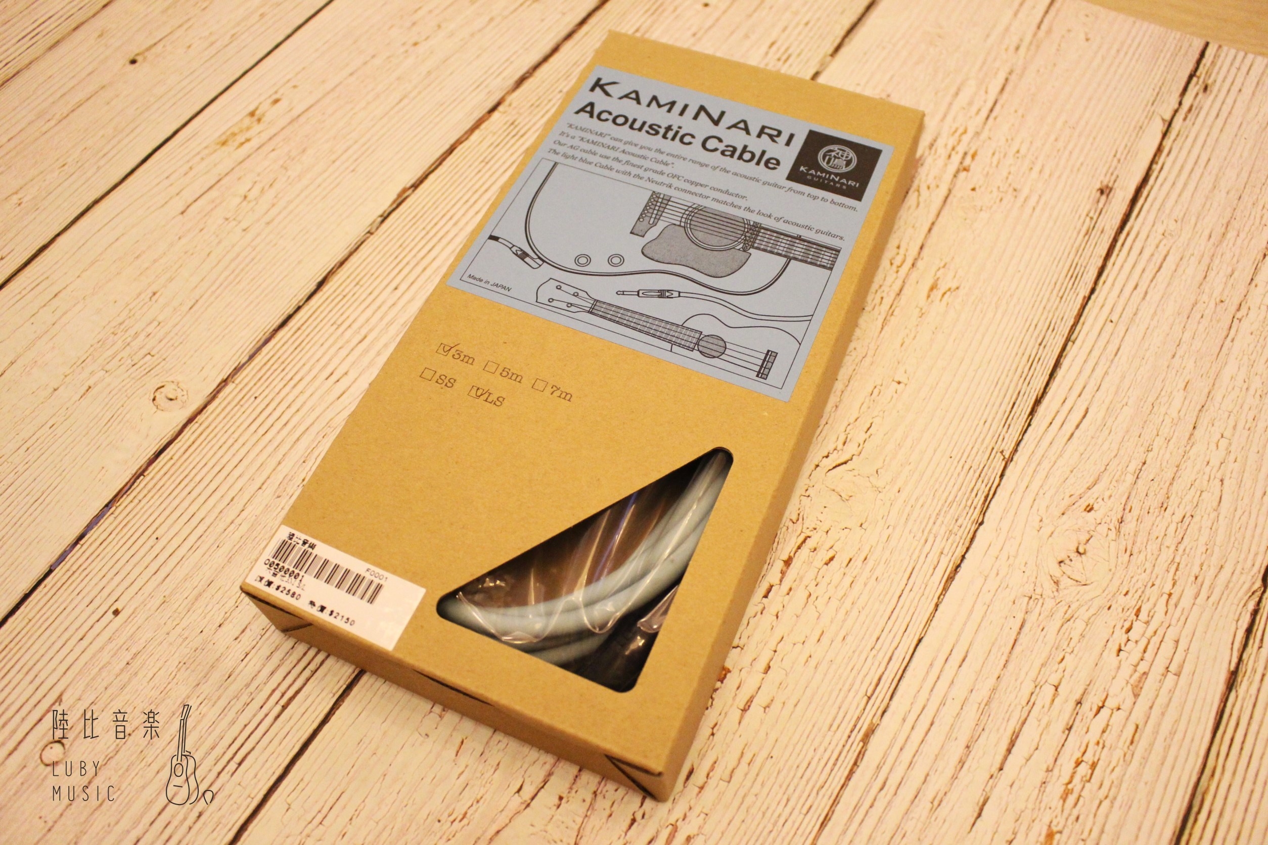 神鳴導線 Kaminari 吉他導線 音色還原度高 日本製 眾多樂手推薦