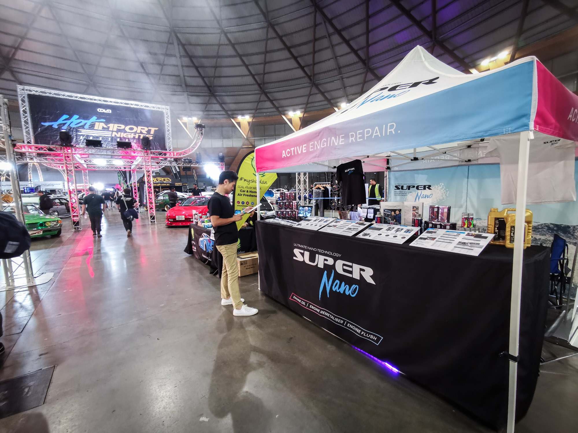 Super Nano product launch Australia Hot Import nights Sydney 2019 stand