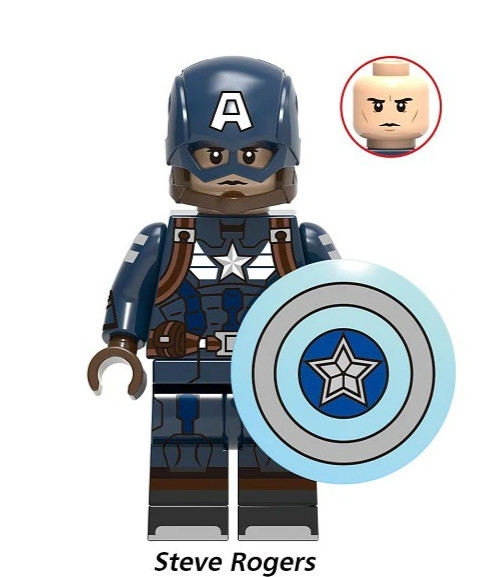 Captain America Avengers Endgame Marvel DC Super Heroes Custom Minifigures X1101