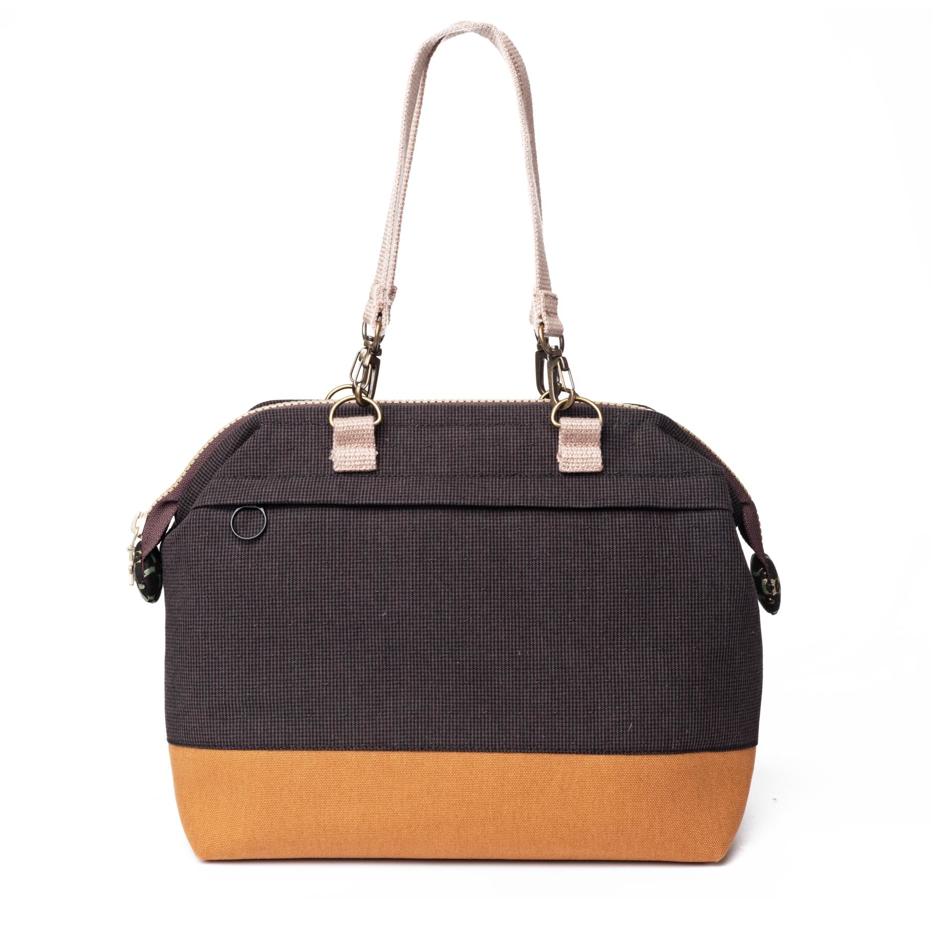 販售原尺寸【紙型】(雙口金手提斜背包)