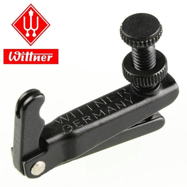 德國原裝 WITTNER 1/2 1/4 通用小提琴微調 黑色 E19 DS0903B