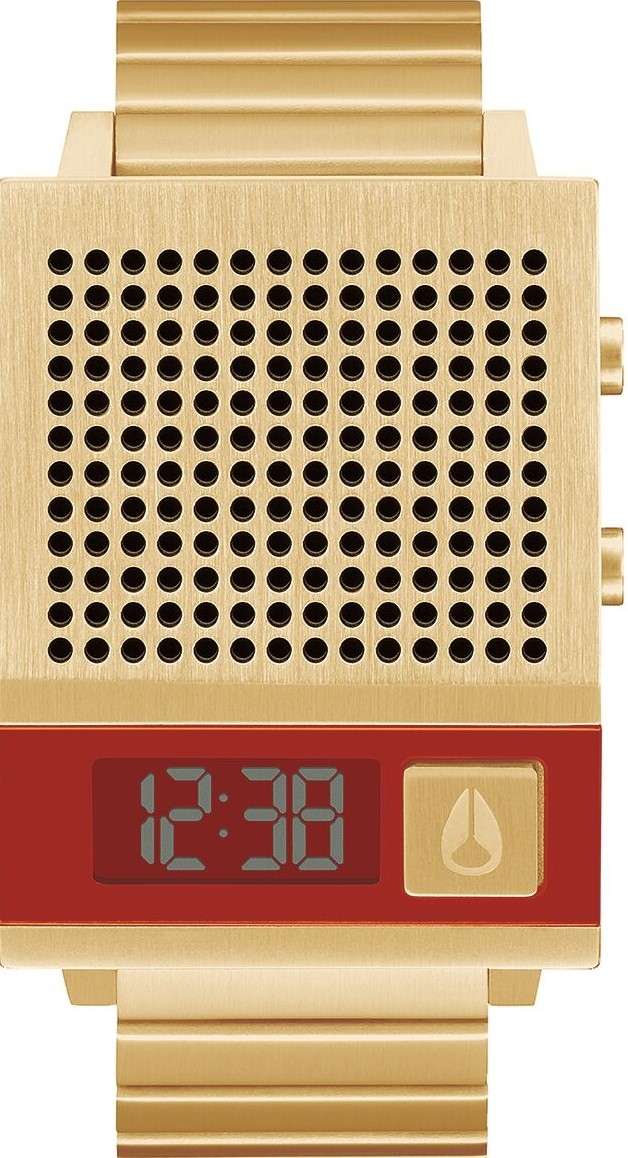 萬年鐘錶 - NIXON 尼克森 衝浪  DORK TOO 報時錶  A1266-502  錶徑34MM