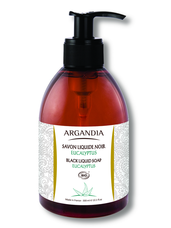 Argandia 有機堅果尤加利黑皂液 300ml