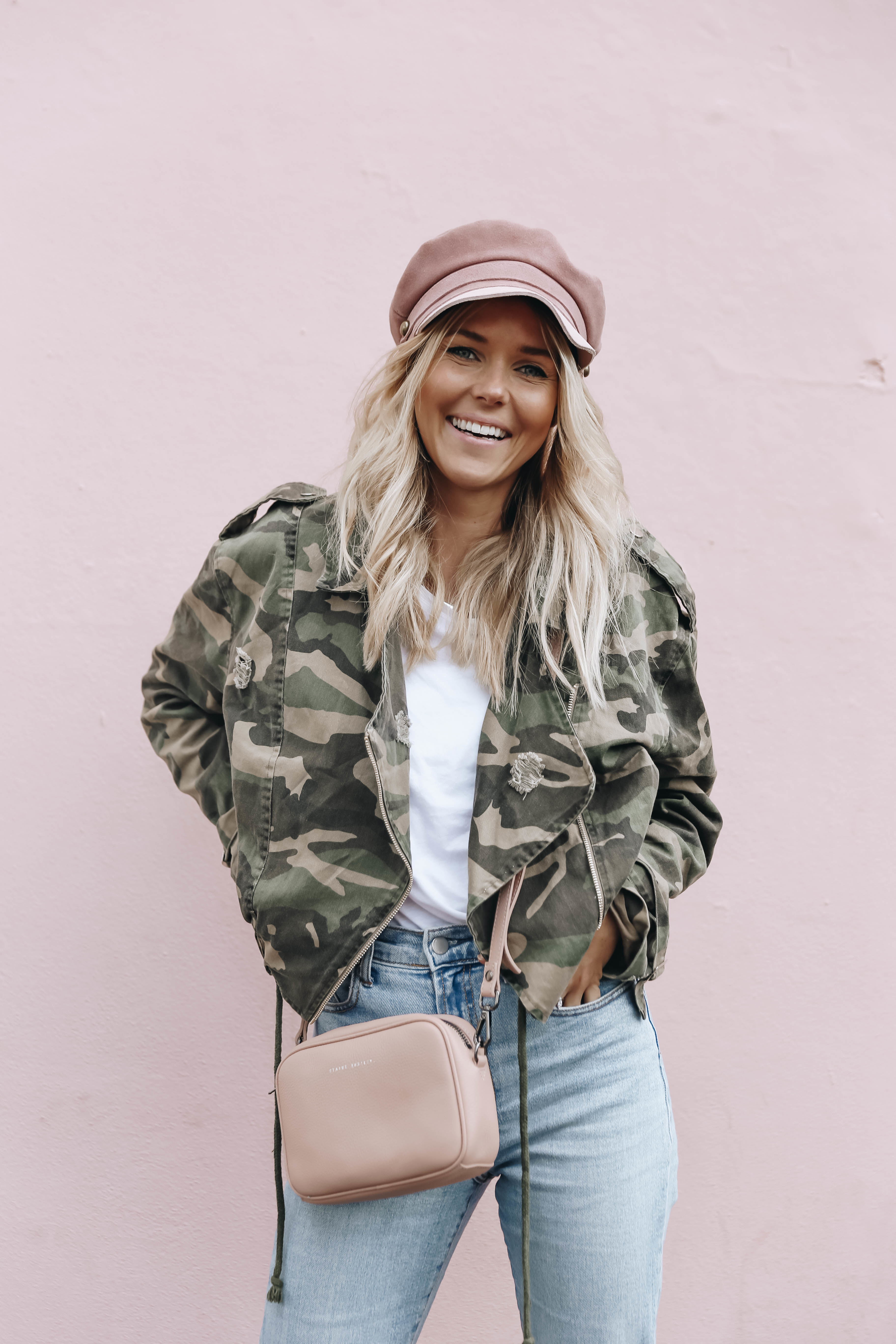 PLUNDER 側背包 / 粉色