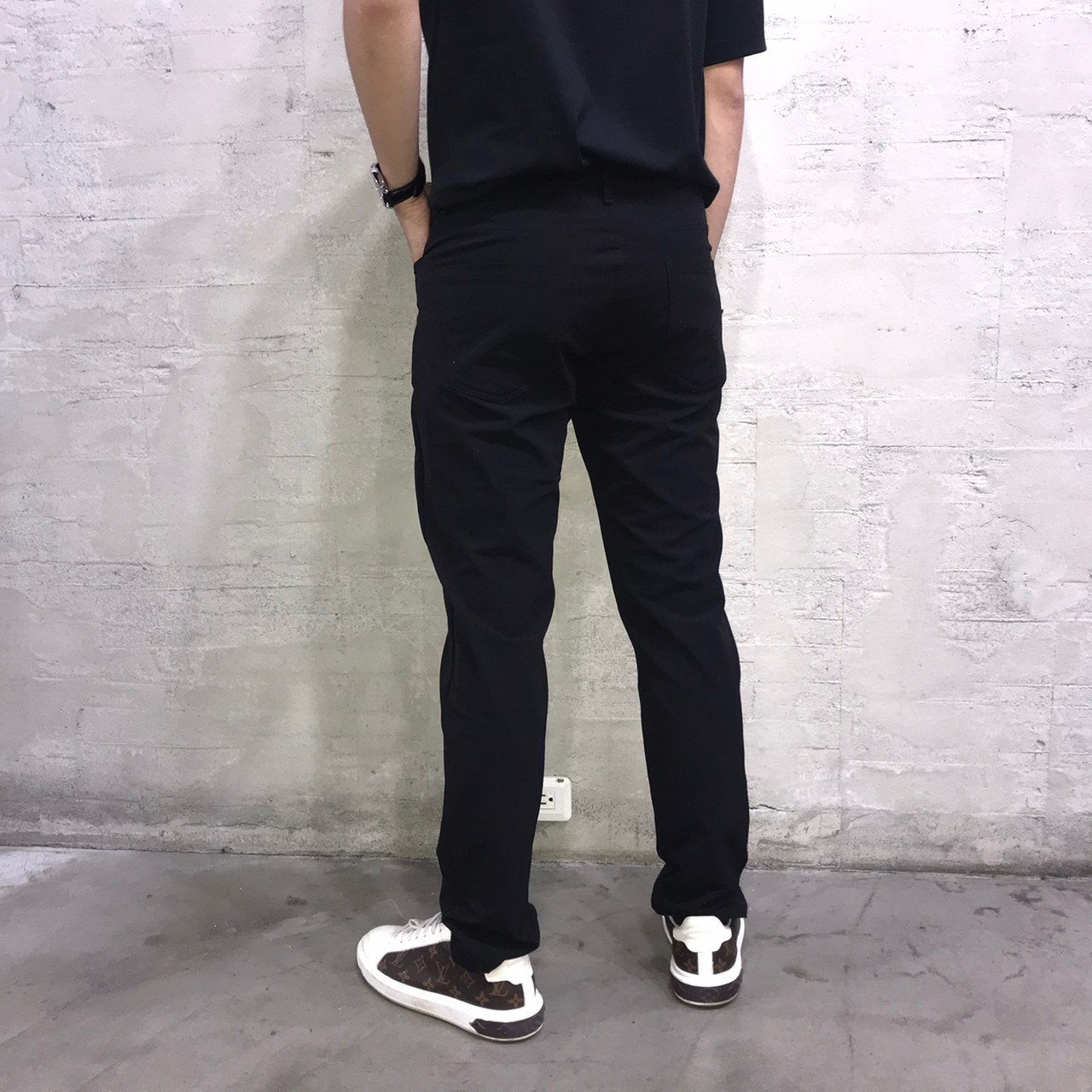 超彈性防潑水修身平口褲