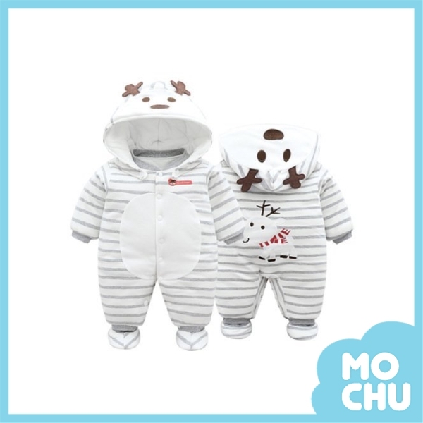 (73cm現貨)銀白精靈麋鹿包屁衣(加厚款現貨)