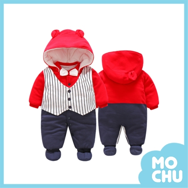 小丑小熊包屁衣-兩色(加厚款)