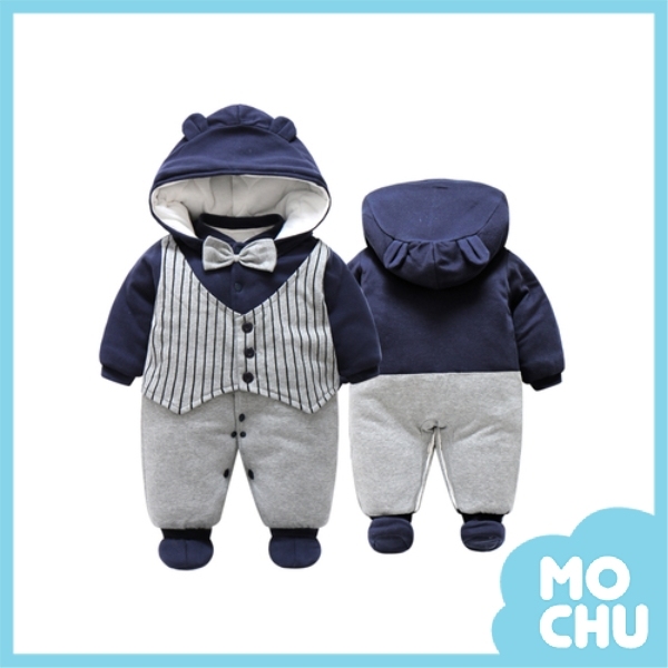 小丑小熊包屁衣-兩色(加厚款)