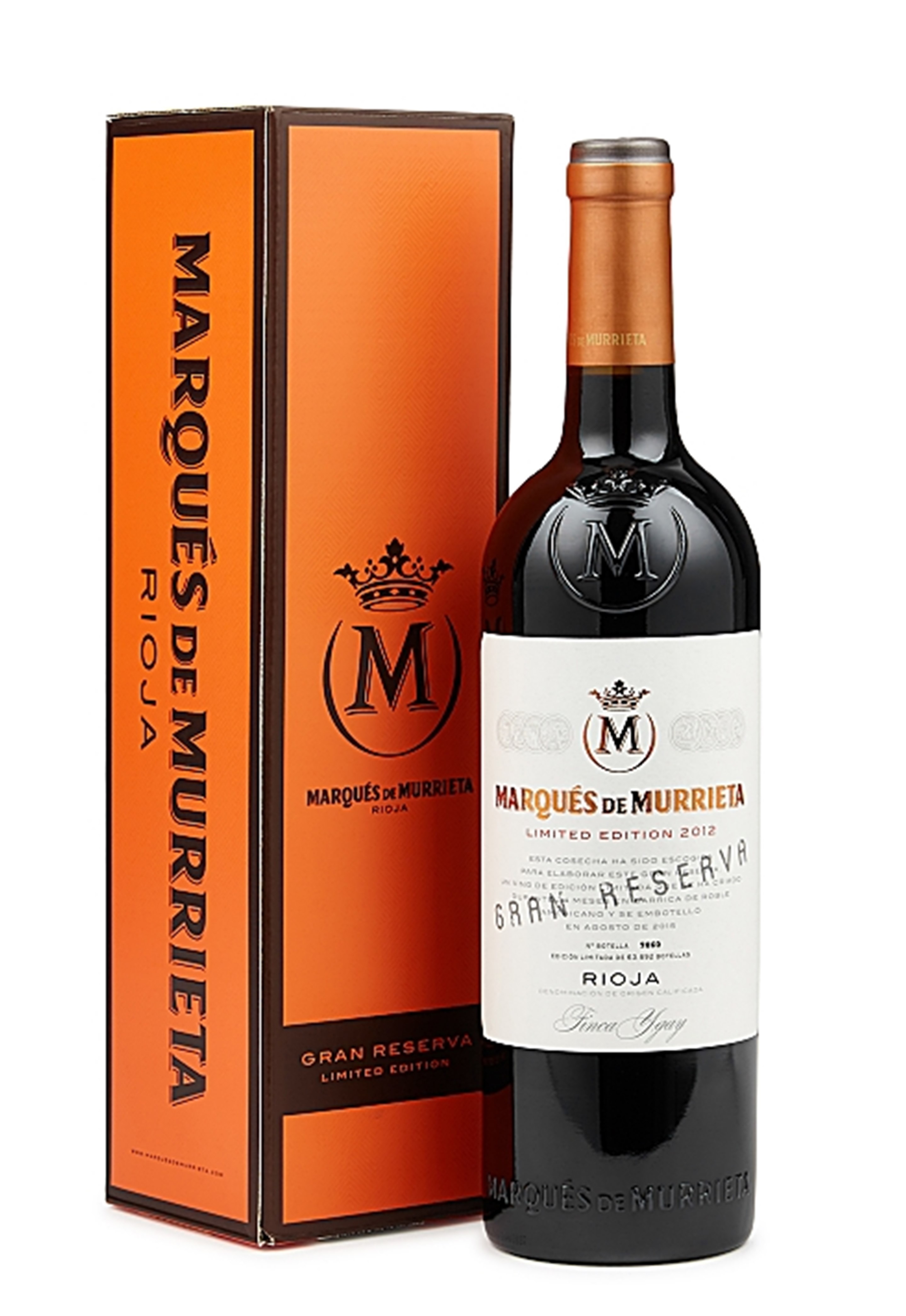 Marquies De Murrieta Gran Reserva 2012 With Gift Box
