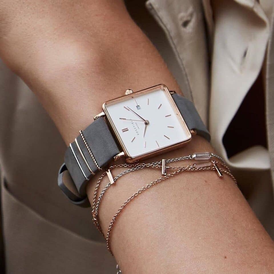 【ROSEFIELD】  小資女必愛腕錶 QWGR-Q12 現代鐘錶