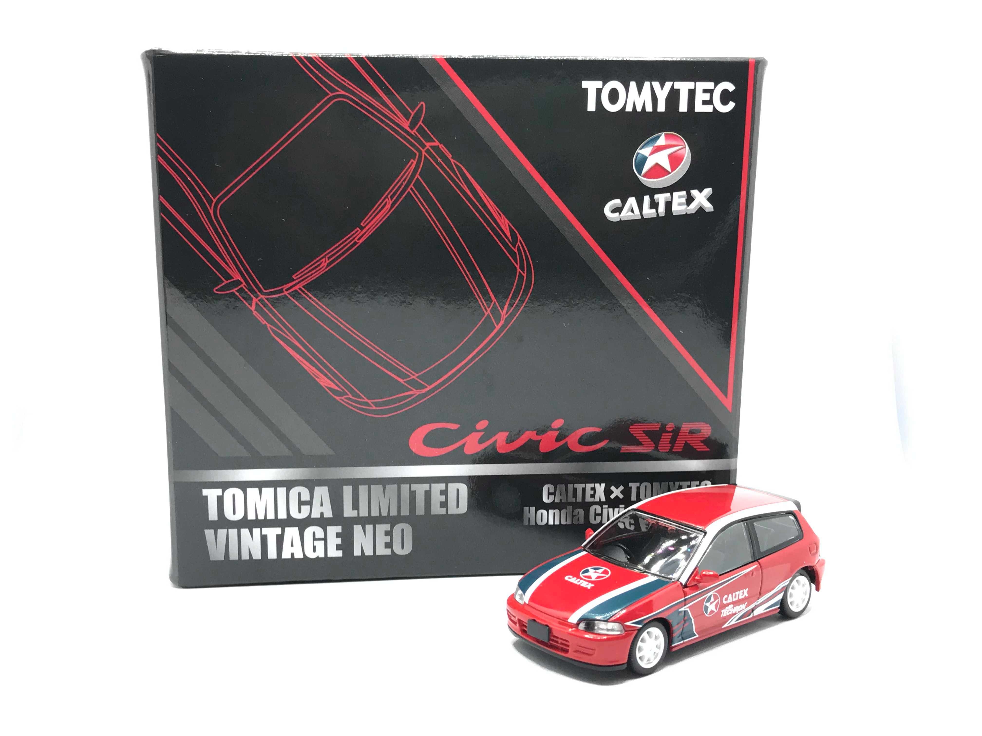 Tomica Limited Vintage NEO Caltex Honda Civic EG6 Sir