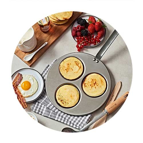 Pancakes, crepes and blinis iron pans de Buyer