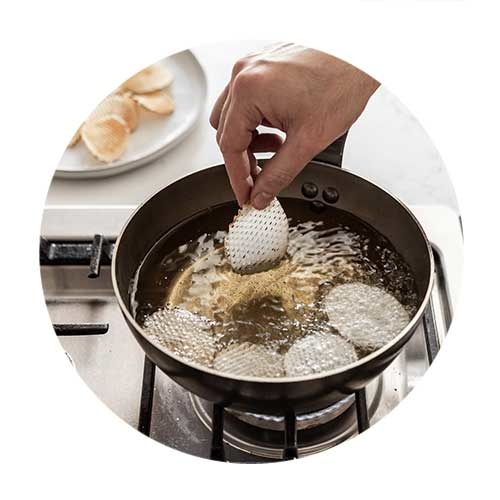 Woks, Deep frying and saute iron pans de Buyer