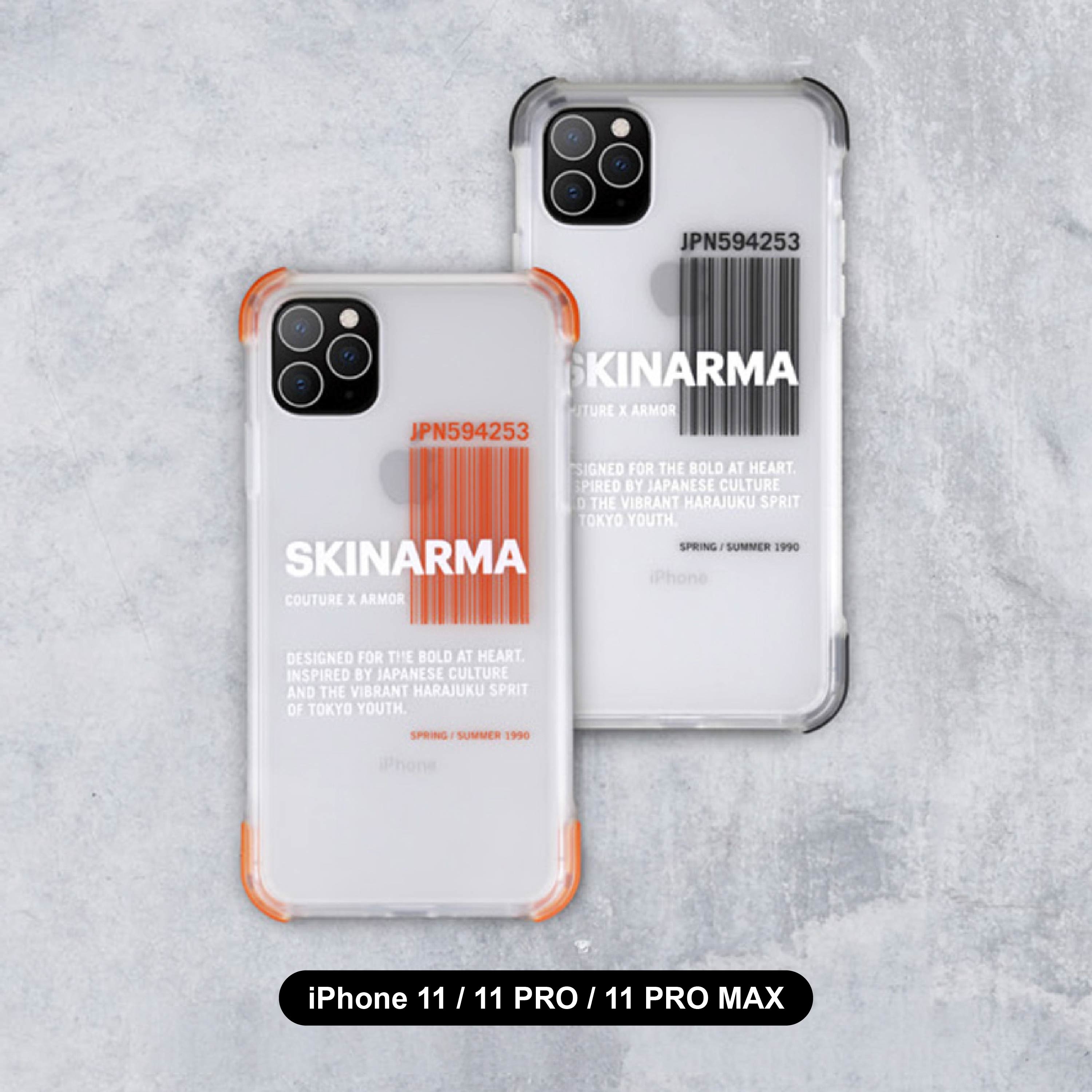 【 Skinarma |Bakodo 耐衝擊防摔透明手機殼 iPhone 11系列 】