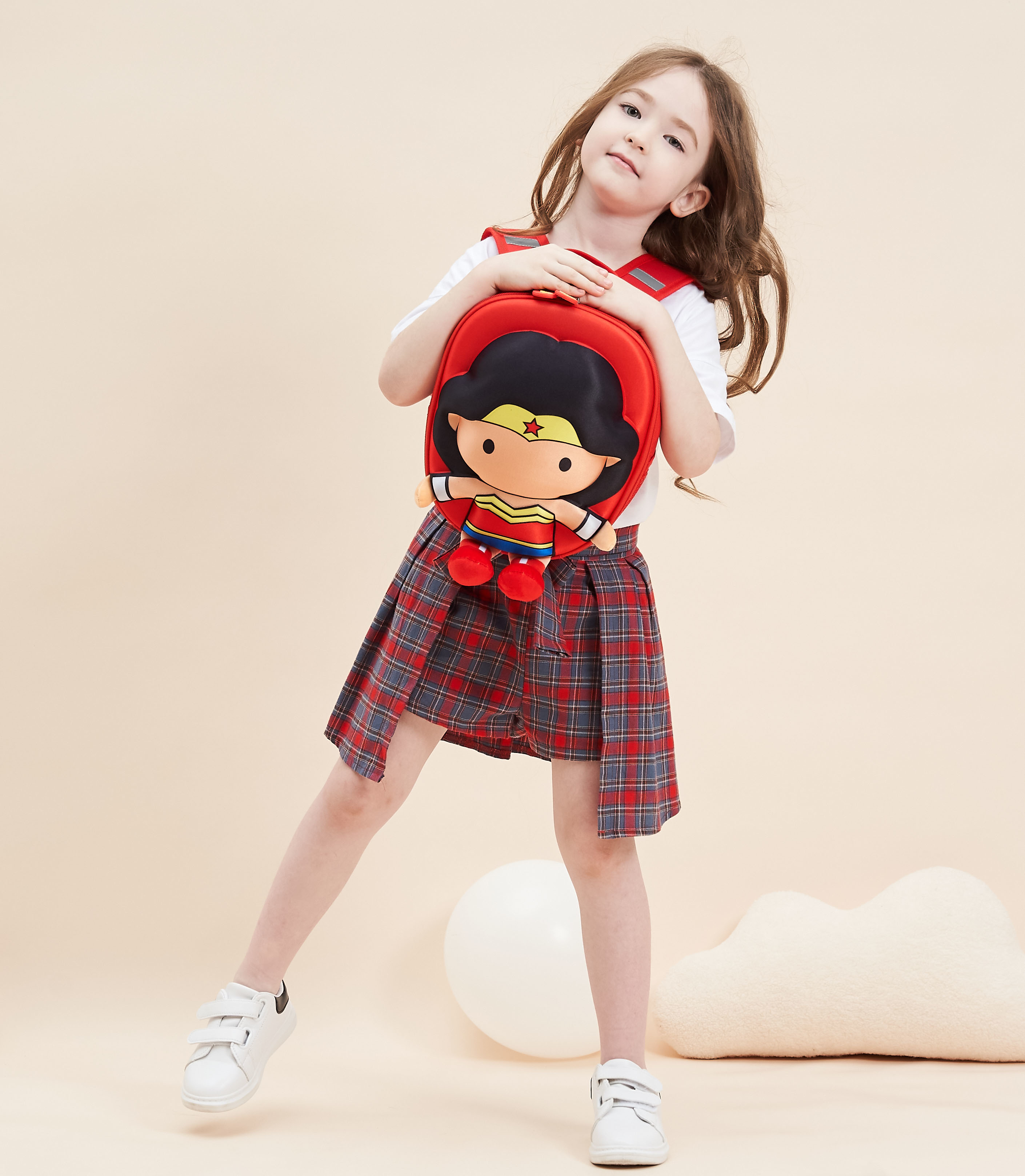 DC 正義聯盟女超人書包(軟身版)- 91109W-WW-POLY