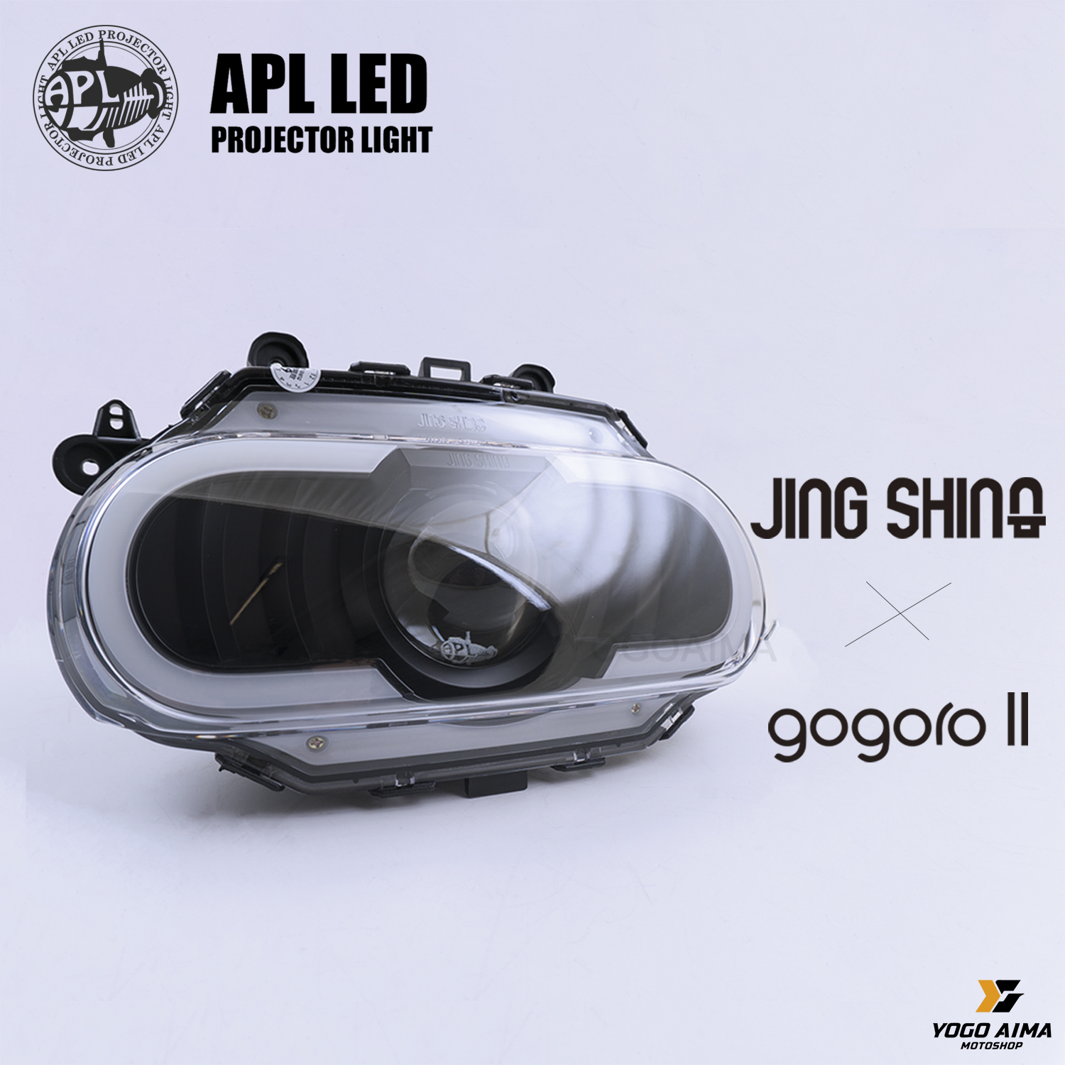 金鑫燈藝 APL 魚眼大燈 GOGORO2系列專用