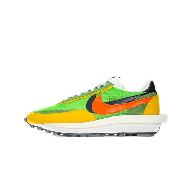 iSNEAKERS｜Sacai x Nike LDV Waffle Daybreak 綠橘 BV0073-300