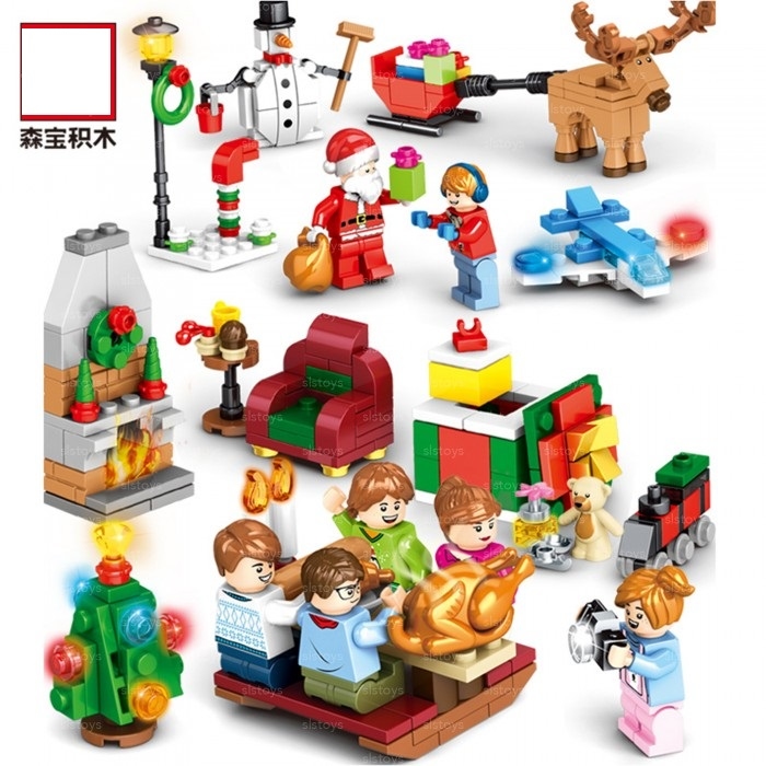 Merry Christmas Day gift Santa Claus NO BOX SB601092